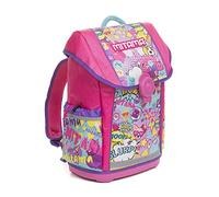 Mitama - Zaino Upside Girl ICE CREAM, Scuola Elementare, Ergonomico, Super Organizzato, Impermeabile, Schienale Imbottito, 24 litri