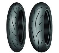 Mitas Sport Force+ 66h Tl/tt Sports-touring Rear Tire Argento 150/60 / 17