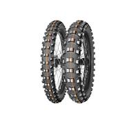 Mitas Terra Force-MX SM ( 120/80-19 TT 63M ruota posteriore, Mescola di gomma SOFT mezzo, NHS, rot & gelb )