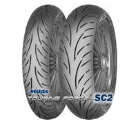 Mitas Touring Force-sc 2 47s Tl/tt Touring Tire Argento 110/70 / 12