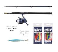 Mitchell Boat Pilk Combo Set Pesca Canna da 2,10m 100-400g + Ruolo + Spago + A