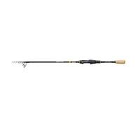 Mitchell Epic MX2 Tele Canna da spinning, telescopica in carbonio per la pesca d'acqua dolce e ai predatori, viaggio leggera per lucci, persici e trote, Nero/Oro, 2,1 m, 5-15g