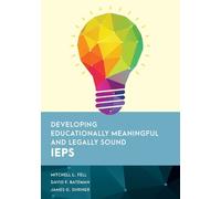 Mitchell L. Yell James G. Shr Developing Educationally Meaningful a (Tascabile)