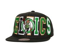 Mitchell & Mess NBA Varsity Bust Snapback Boston Celtics Black, Nero , Taglia unica