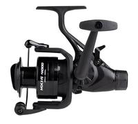 Mitchell MX1 FS - Mulinello a ruota libera Baitrunner Style, per la pesca alla carpa, Nero, 4000