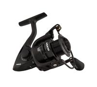 Mitchell MX5 Mulinello | Mulinello da pesca leggero con telaio in alluminio | Mulinello da spinning per acqua dolce e salata, per pesca con esche artificiali e treccia | Nero, misura 3000