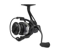 Mitchell MX5 Spinning Reel | Mulinello da pesca leggero con telaio in alluminio | Mulinello da spinning per acqua dolce e salata per pesca con esche artificiali e treccia | Nero, 4000HS