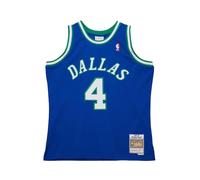 Mitchell & Ness - 1999 Michael Finley Dallas Mavericks Maglia - - Sport - Uomo - Blu - S