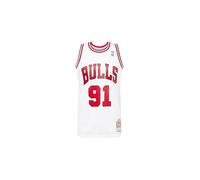 Mitchell & Ness 2.0 Chi. Bulls T-Shirt, Bianco/Bianco, M Uomo