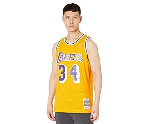 Mitchell&Ness 2.0 La Lakers - Maglietta Unisex (Confezione da 1)