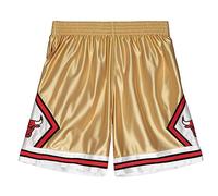 Mitchell & Ness 75th NBA Anniversary Gold Swingman Shorts Chicago Bulls, XL