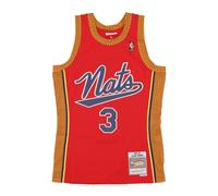 Mitchell & Ness - Allen Iverson Maglia NBA 2004 Rossa - -Sport -Uomo -Rosso -M