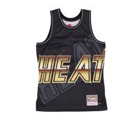 Mitchell & Ness - Basketball Tank Top NBA Big Face 4.0 - - Tops - Uomo - Nero - M