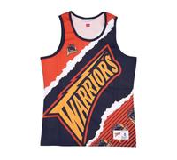 Mitchell & Ness - Basketball Top Top NBA Jumbotron 2.0 Mesh Tank Hardwood Classics Golwar - - Sport - Uomo - Rosso - XL