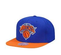 Mitchell & Ness Berretto da Baseball NBA New York Knicks Team 2 Tone 2.0 Snapback HHSS3264-NYKYYPPPRYOR, Blu, Taglia Unica