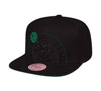 Mitchell & Ness - Berretto Snapback Cropped con visiera, taglia XL, Boston Celtics, colore nero