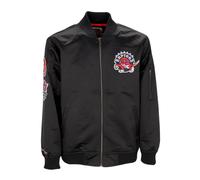 Mitchell & Ness - Bomber Leggero Satin Toronto Raptors NBA - - Jackets - Uomo - Nero - L
