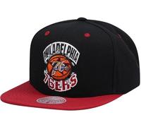 Mitchell & Ness Breakthrough Snapback (NBA/HWC) - Philadelphia 76ers, Rosso-Nero