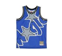 Mitchell & Ness - Canotta Basketba TOP Orlmag - - Tops - Uomo - Blu - L
