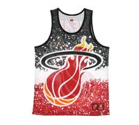 Mitchell & Ness - Canotta Miami Heat Basketball - -Sport -Uomo -Multicolore -S