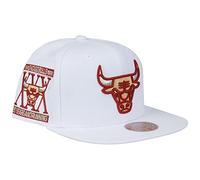 Mitchell & Ness Cappellino Snapback Winter White Chicago Bulls