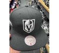 Mitchell & Ness Cappello SnapBack Dei Las Vegas Golden Knights Nero Bianco