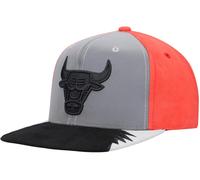 Mitchell & Ness Chicago Bulls Grigio Red Day 5 Snapback Cap Berretto da Baseball