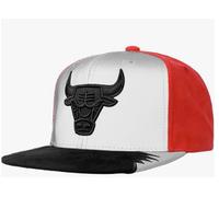 Mitchell & Ness Chicago Bulls Uomo Ragazzo Snapback NBA Cappello Rosso Nero