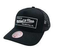Mitchell & Ness Classic Trucker Snapback - Berretto con logo, nero/bianco, nero-bianco, Taglia unica