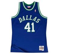 Mitchell & Ness D. Nowitzki #41 D. Mavericks Canotta Royal