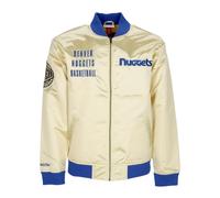Mitchell & Ness - Denver Nuggets Vintage Bomber Jacket - - Jackets - Uomo - Giallo - XL