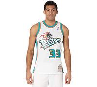 Mitchell & Ness Detroit Pistons Grant Hill 1998 Road Swingman Jersey, bianco, M