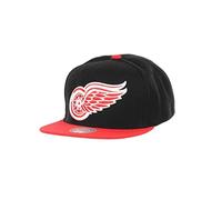 Mitchell & Ness Detroit Red Wings NHL Team 2 Tone 2.0 Black Red Original Fit Snapback cap - One-Size