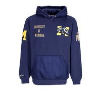 Mitchell & Ness - Felpa Michigan Wolverines - - Sweatshirts & Hoodies - Uomo - Blu - L