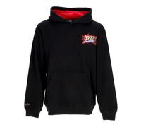 Mitchell & Ness - Felpa Premium Fleece con Logo Vintage Allen Iverson Phi76e - - Sport - Uomo - Nero - M