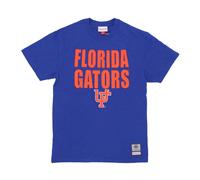 Mitchell & Ness - Florida Gators Basketball Team Tee - - Tops - Uomo - Blu - XL