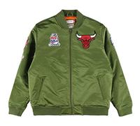 Mitchell & Ness Giacca Bomber NBA Flight Satin - Chicago Bulls, XL
