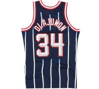 Mitchell & Ness Hakeem Olajuwon 1996-97 Houston Rockets Maglia Swingman NBA Blu