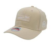 Mitchell & Ness Heather Box Logo Classic Red Snapback - OB, cachi, Taglia unica