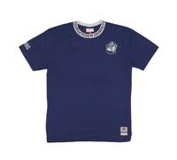 Mitchell & Ness - Jacquard Ringer Vintage Logo Tee - - Sport - Uomo - Blu - M