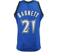 Mitchell & Ness Kevin Garnett Minnesota Timberwolves - Maglia Swingman, 2003-04, blu, Blu Magico, S