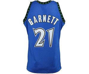 Mitchell & Ness Kevin Garnett Minnesota Timberwolves - Maglia Swingman, 2003-04, blu, Blu Magico, S