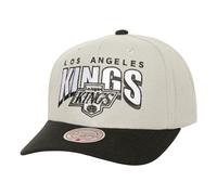Mitchell & Ness Los Angeles Kings NHL Boom Text PRO Vintage Snapback cap Gray