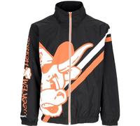 Mitchell & Ness M&N Exploded Logo Warm Up Giacca University of Texas, Nero , M