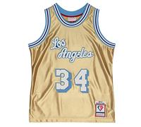 Mitchell & Ness M&N NBA 75th Anniversary Swingman Jersey - Oro, La Lakers - O'Neil, M
