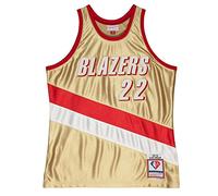 Mitchell & Ness M&N NBA 75th Anniversary Swingman Jersey - Oro, Portland Trailblazers, L