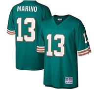 Mitchell & Ness Maglia da uomo Dan Marino Aqua Miami Dolphins 1984 Legacy