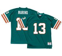 Mitchell & Ness NFL LEGACY JERSEY MIAMI DOLPHINS 1984 DAN MARINO #13 men Jerseys green in taglia:XL