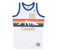 Mitchell & Ness Maglia NBA Swingman 2.0 Denver Nuggets 1990-91 - D. Mutombo per Unisex (Bianco)(L)