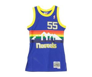 Mitchell & Ness - Maglia NBA Swingman Mutombo 55 - - Sport - Uomo - Blu - S